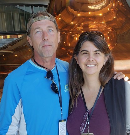 Kelly McPherson and Tom Workman, principals of Workman Forestry